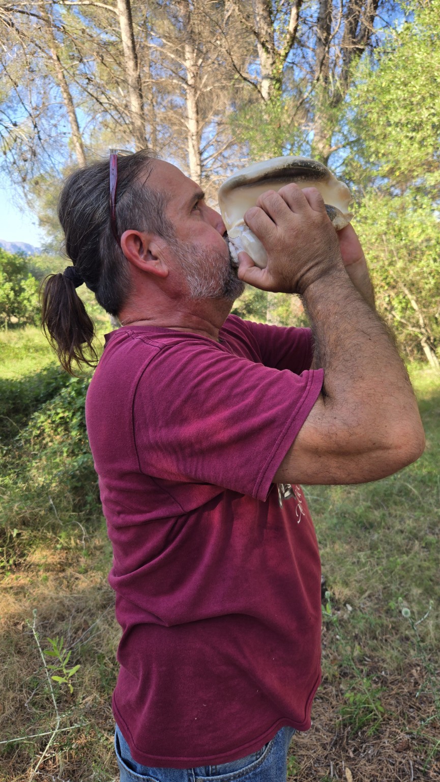 Preparación del temazcal